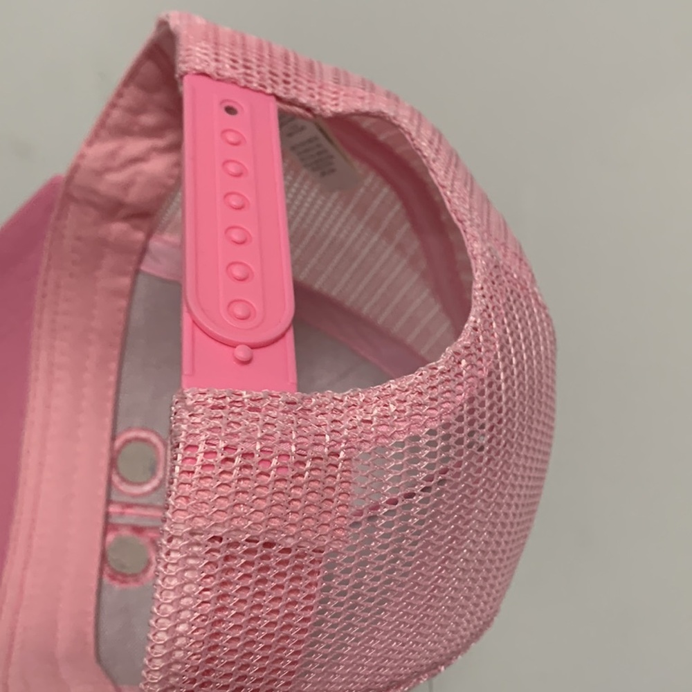 ALO Yoga Pink Mesh Trucker Hat - Picture 3 of 3